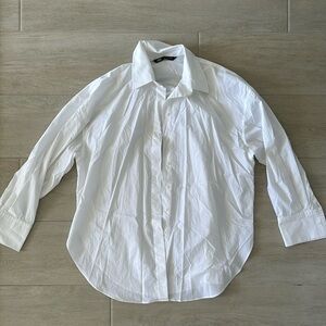 Zara oversized poplin